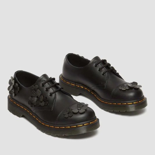 1461 FLWR BLACK SMOOTH