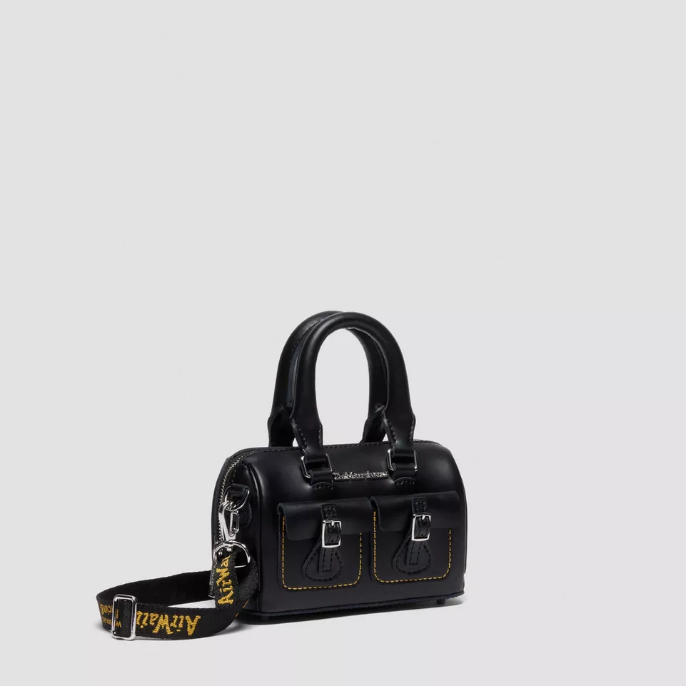BLACK KIEV MINI TOP HANDLE BAG