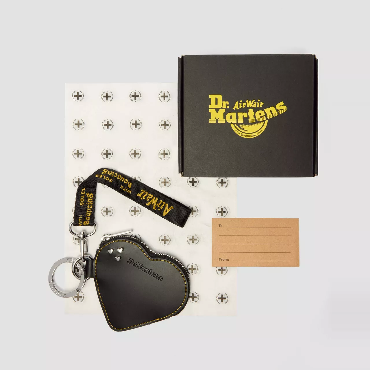 BLACK KIEV HEART PURSE