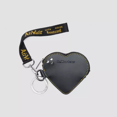 BLACK KIEV HEART PURSE
