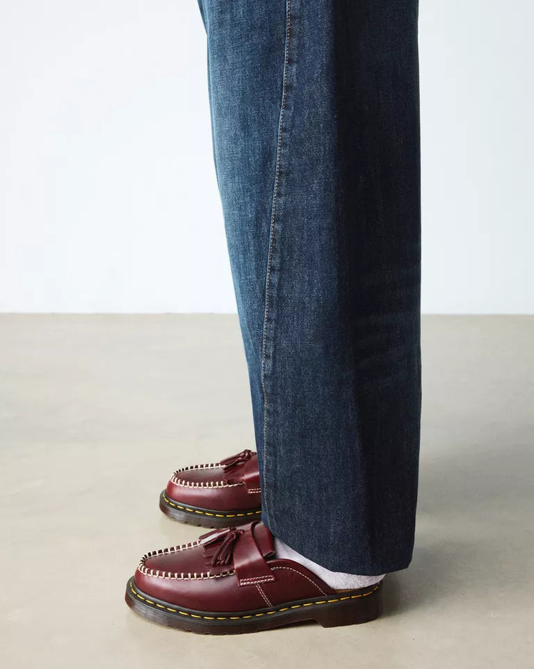 ADRIAN MULE CHERRY RED