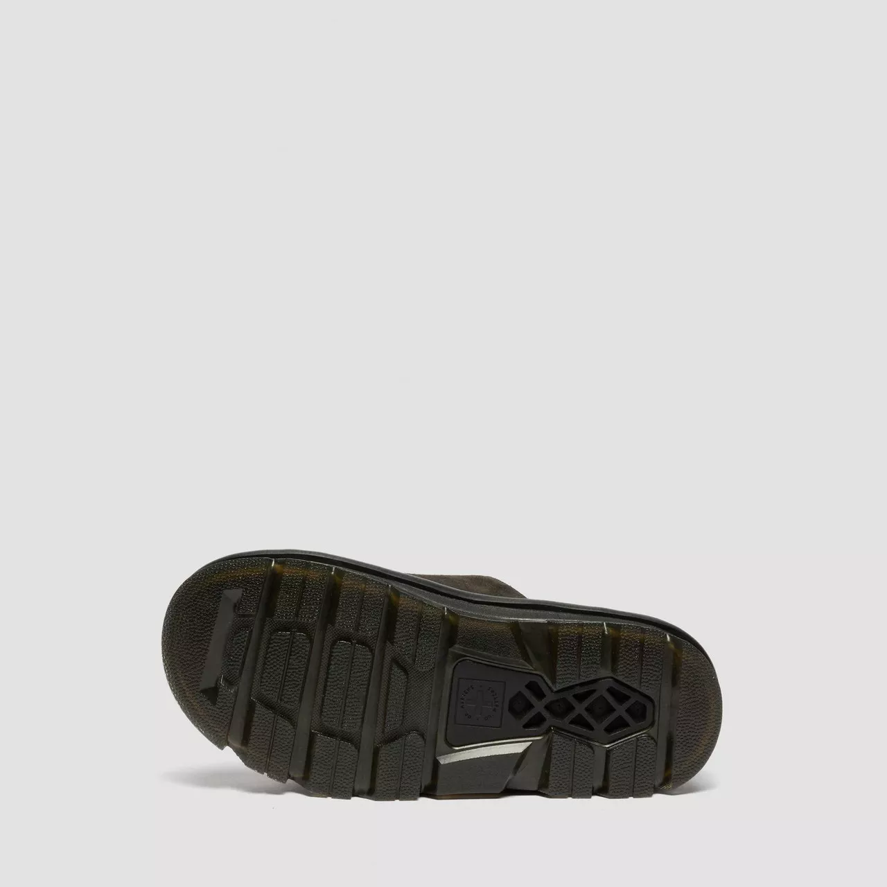 BLACK EH SUEDE ZEBZAG SLIDE