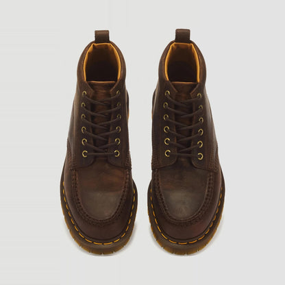 LOWELL CHUKKA DARK BROWN CRAZY HORSE