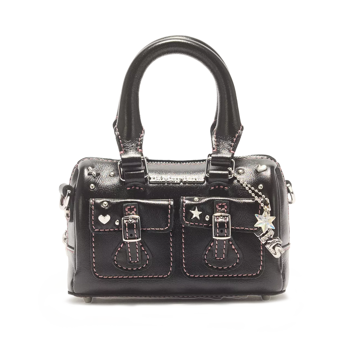 MINI TOP HANDLE BAG BLACK