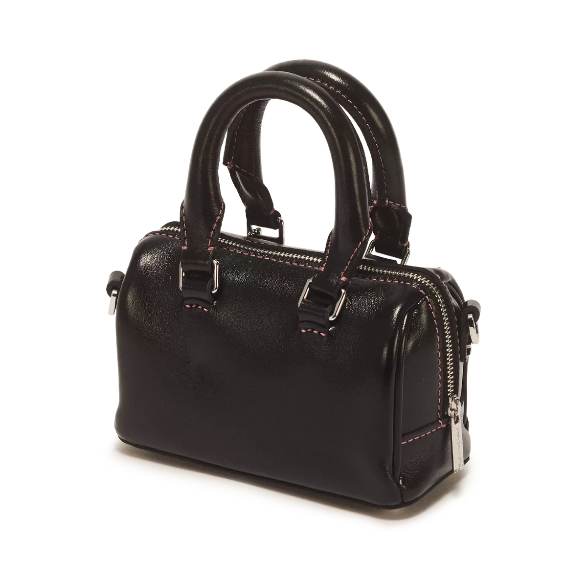 MINI TOP HANDLE BAG BLACK