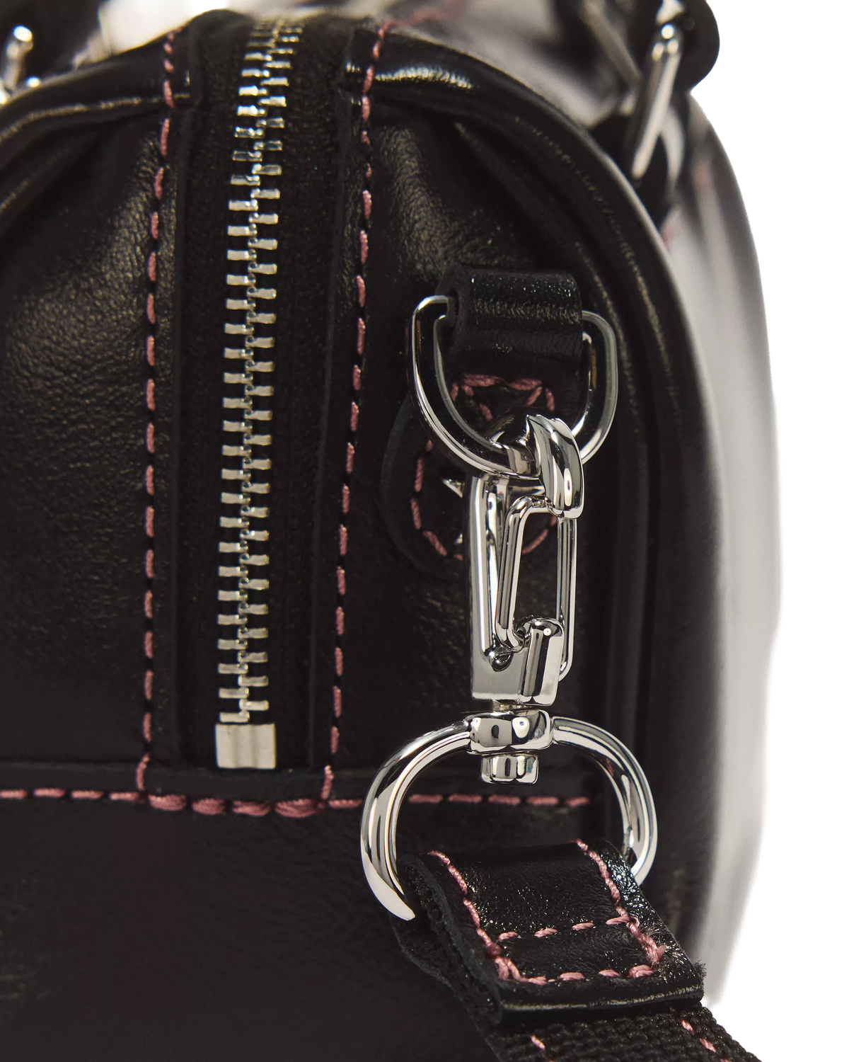 MINI TOP HANDLE BAG BLACK