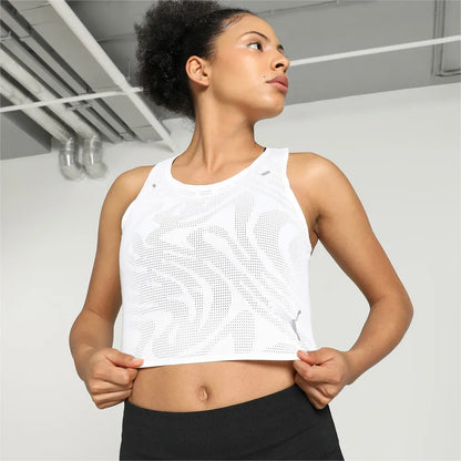 RUN ULTRASPUN CROP TOP W