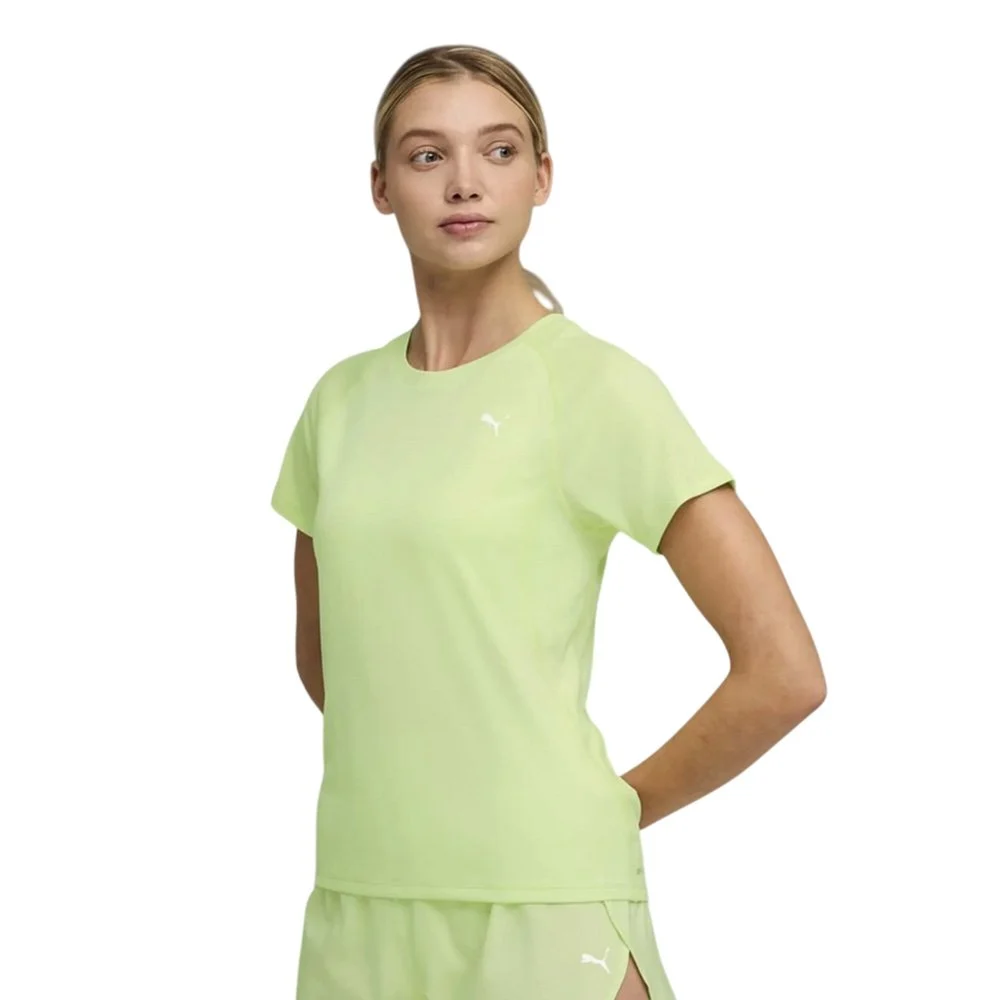 W RUN VELOCITY TEE (POLY)