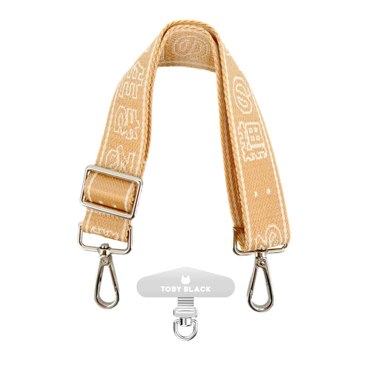 25906 Japanese Woven Fabric Bag Strap/Wrist Strap