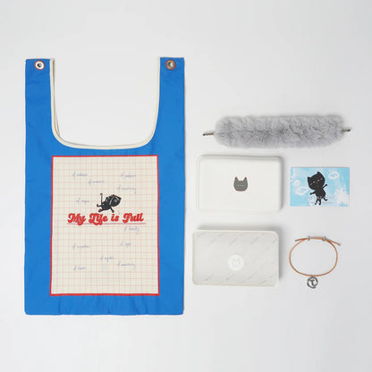 25649 My Life is Full toby bag with detachable
