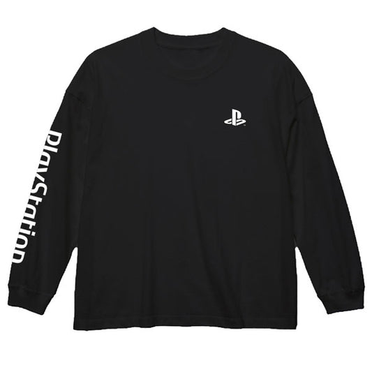 PlayStation Big Silhouette 長袖Tee (黑)