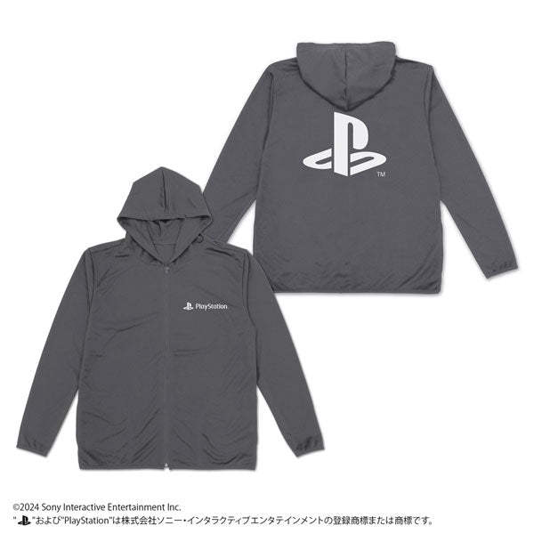 PlayStation 薄手速乾外套 (灰)