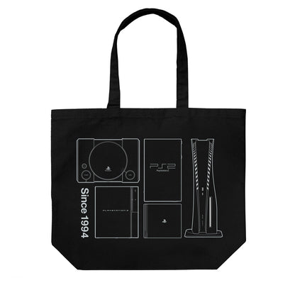 PlayStation Tote Bag 大袋 (黑)