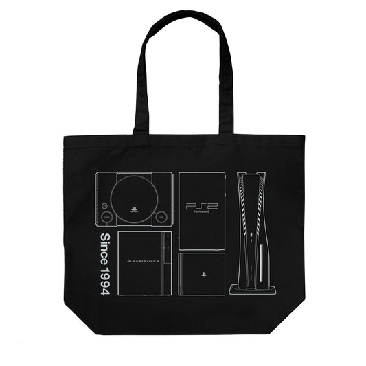 PlayStation Tote Bag 大袋 (黑)
