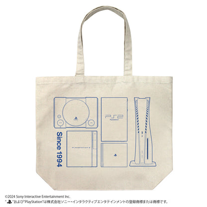 PlayStation Tote Bag 大袋 (白)
