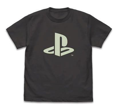 PlayStation 蓄光 T恤 PlayStation (黑)