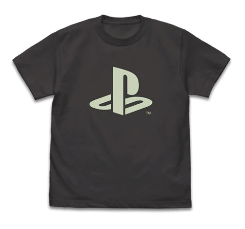 PlayStation 蓄光 T恤 PlayStation (黑)