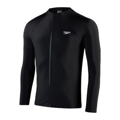 LR M ESSENTIAL LONG SLEEVE ZIP TOP