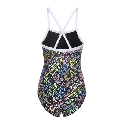 GOD Beach District Names One Piece Swimsuit