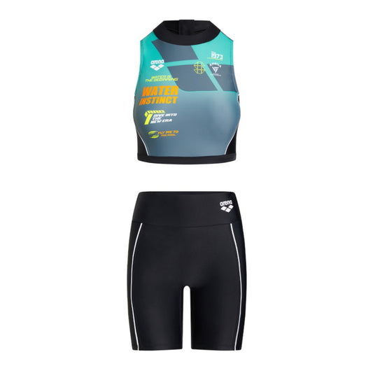 F23 L RACING 80/20 LONG LINE BRA TOP WITH JAMMER