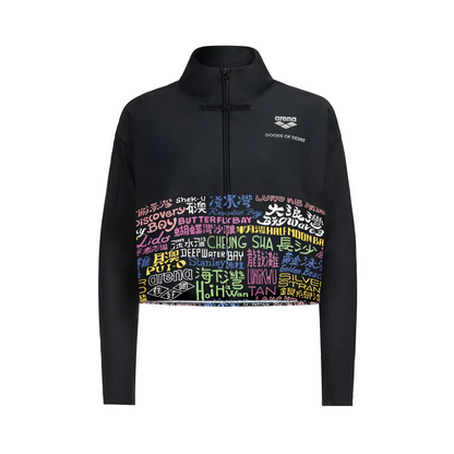2601 L GOD LS CROP SUN JACKET W. KNOT BUTTON