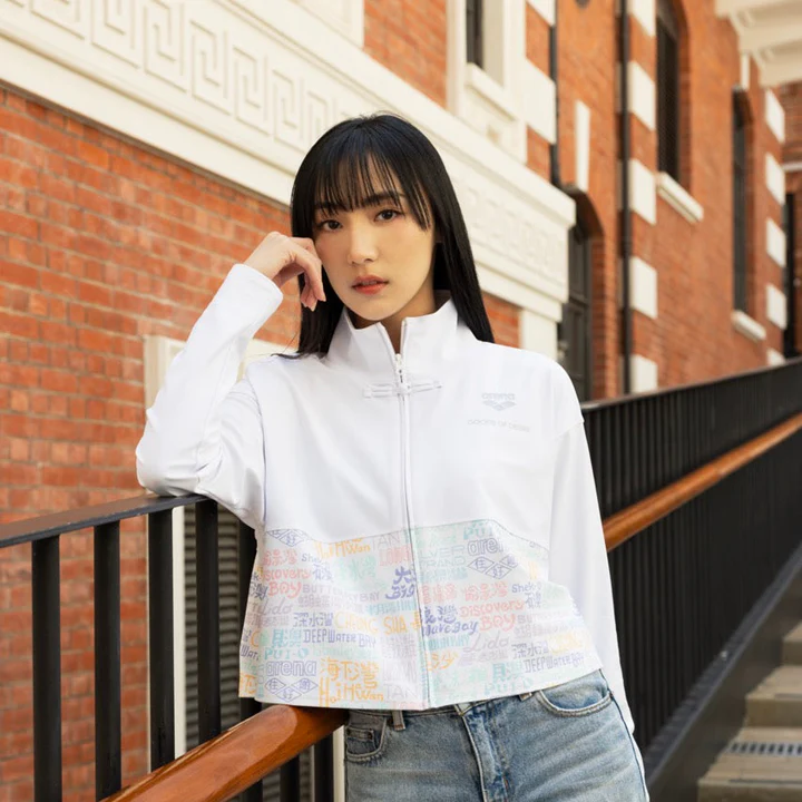 2601 L GOD LS CROP SUN JACKET W. KNOT BUTTON