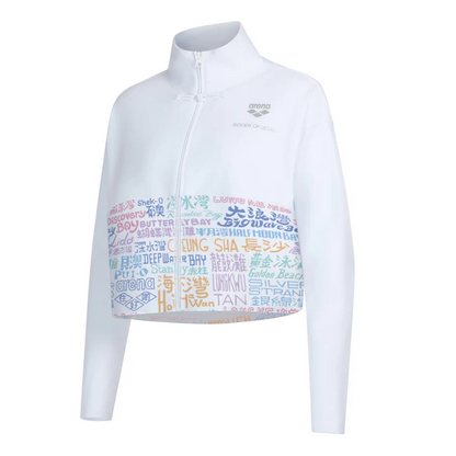2601 L GOD LS CROP SUN JACKET W. KNOT BUTTON