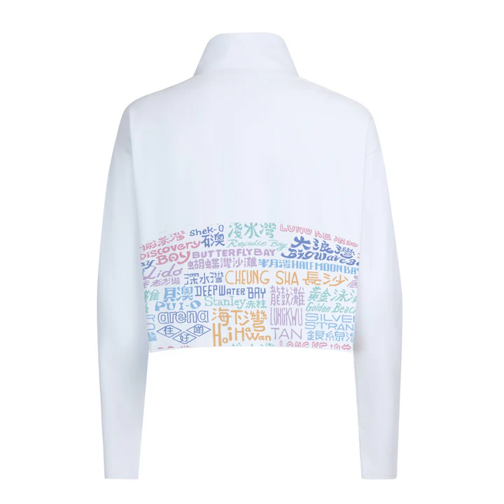 2601 L GOD LS CROP SUN JACKET W. KNOT BUTTON