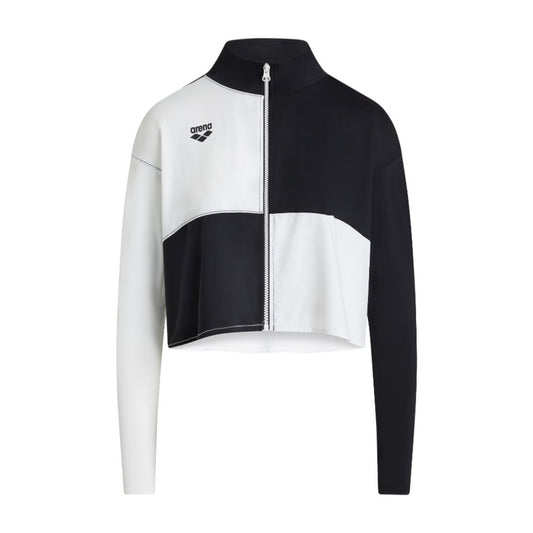 S24 L DIAGONAL 5.0 CROP PANEL FULL ZIP SUN TOP