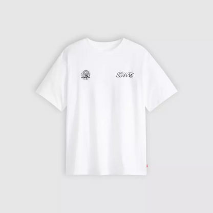 VINTAGE FIT GRAPHIC TEE LEVIS LOGO GRID