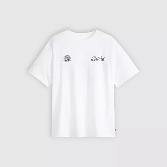 VINTAGE FIT GRAPHIC TEE LEVIS LOGO GRID