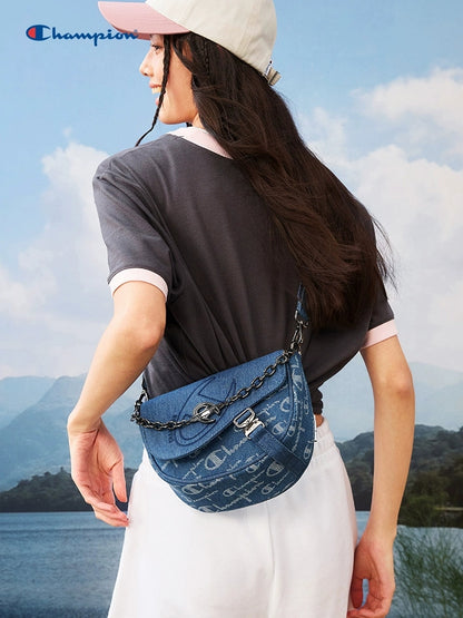 CHAMPION Champ Saddle Crossbody Bag Mono