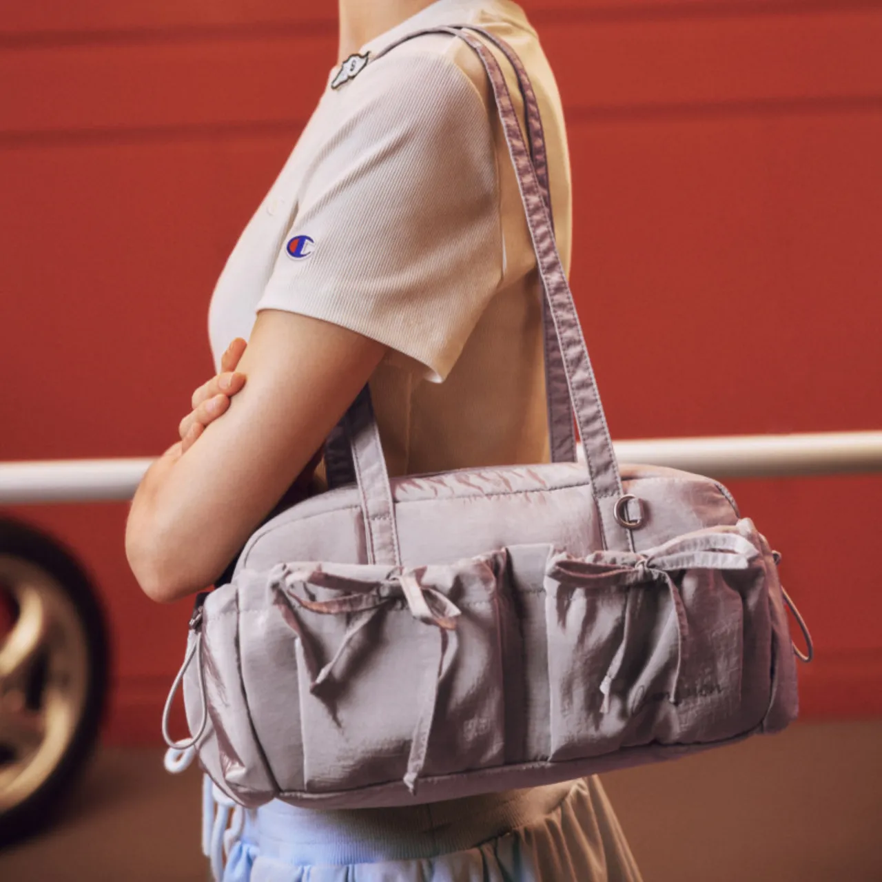 Nylon Corded Pocket Baguette