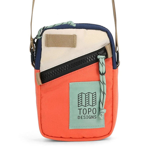Mini Shoulder Bag (Almond/Emberglow)