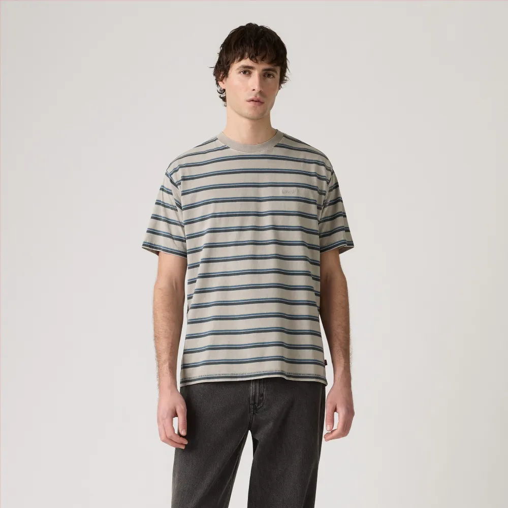 RED TAB VINTAGE TEE MARTIN STRIPE DARK S