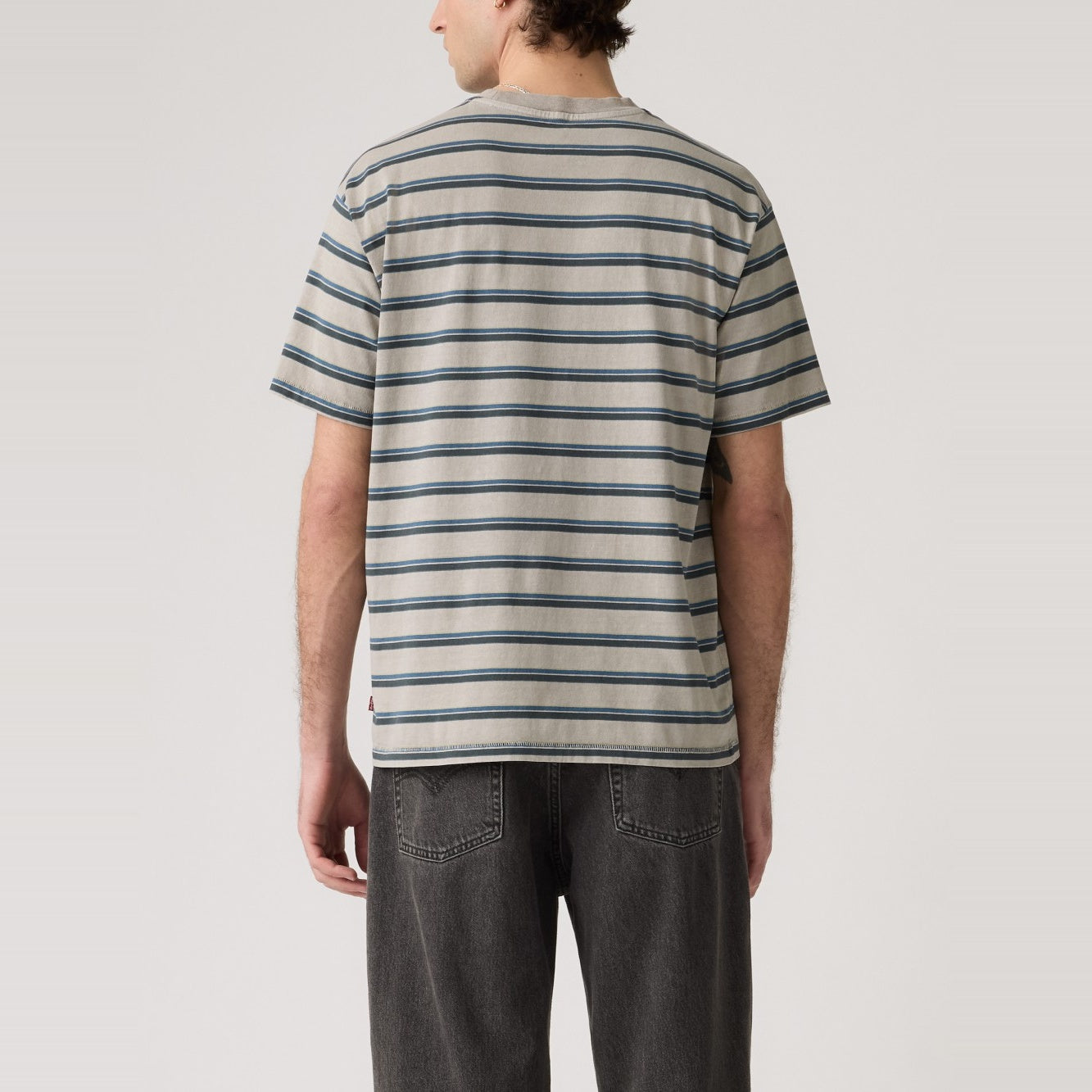 RED TAB VINTAGE TEE MARTIN STRIPE DARK S