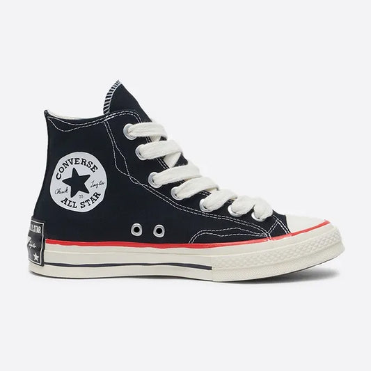 CHUCK 70 HI BLACK/WHITE/RED