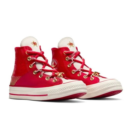 CHUCK 70 HI ENAMEL RED/EGRET/DAYS AHEAD