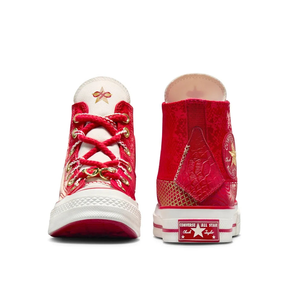 CHUCK 70 HI ENAMEL RED/EGRET/DAYS AHEAD