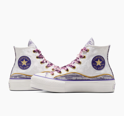 CTAS LIFT HI VINTAGE WHITE/COURT PURPLE