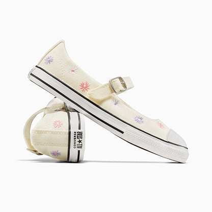 CTAS DAINTY MARY JANE OX EGRET/WHITE