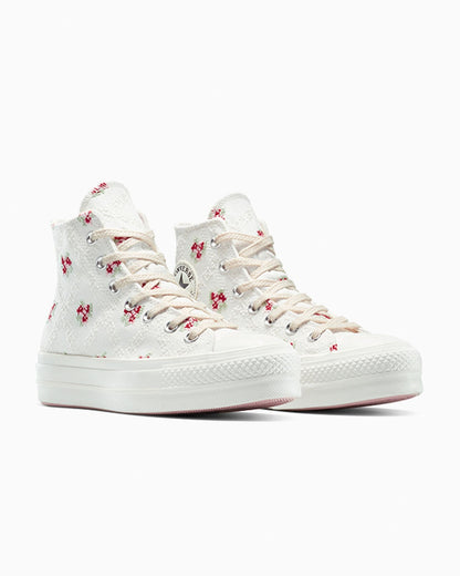 CTAS LIFT HI VINTAGE WHITE/HORIZON PINK