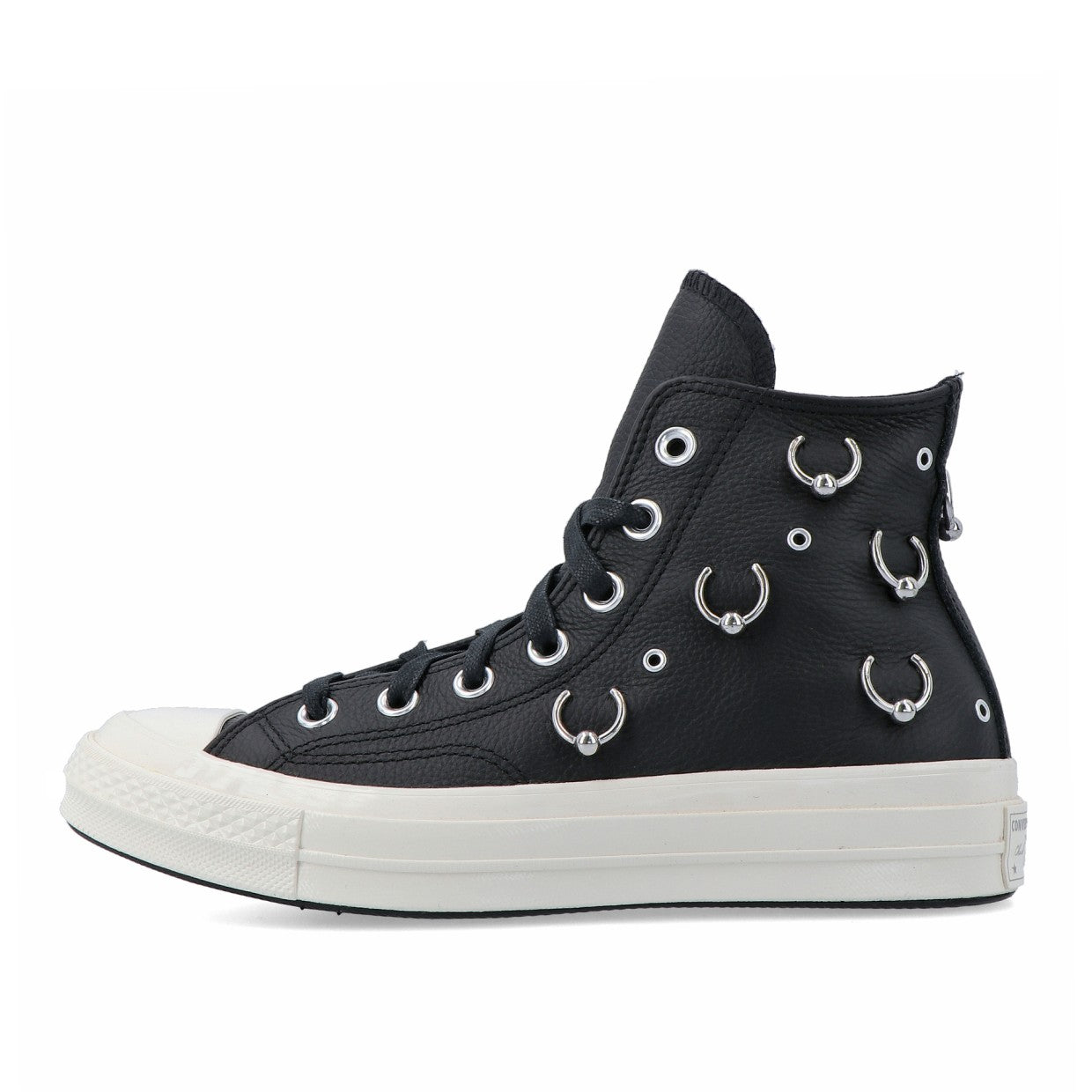 CHUCK 70 HI BLACK/SILVER/EGRET