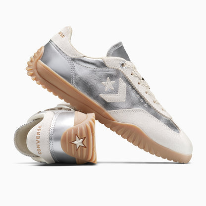 RUN STAR TRAINER OX DULL SILVER