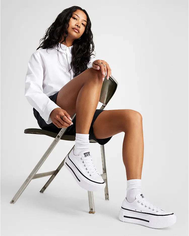 CTAS LIFT DOUBLE STACK OX WHITE/BLACK
