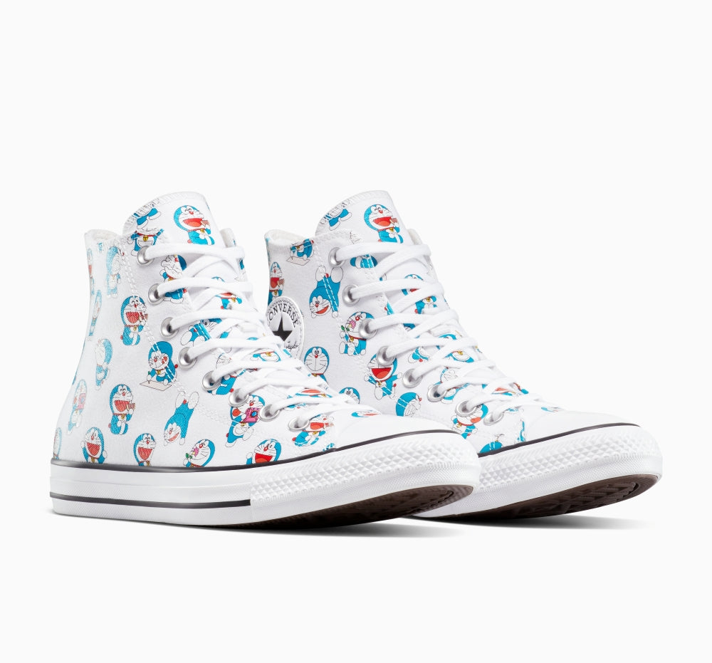 DORAEMON CTAS HI WHITE/HAWAIIAN GOLD/FLAMINGO