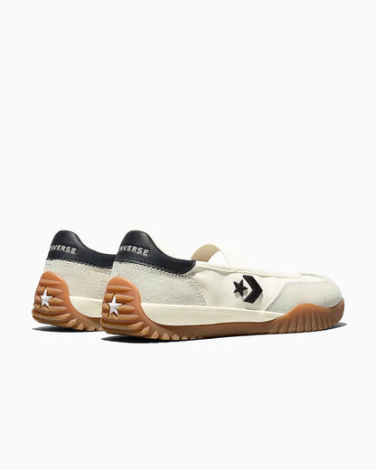 RUN STAR TRAINER BALLET FLAT SLIP EGRET