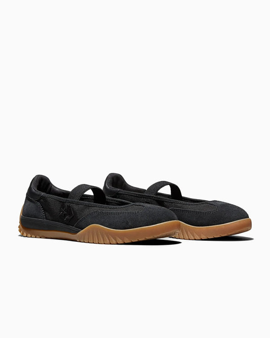 RUN STAR TRAINER BALLET FLAT SLIP BLACK