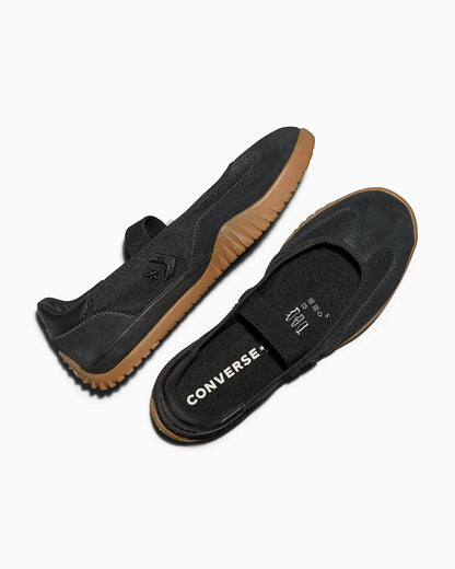 RUN STAR TRAINER BALLET FLAT SLIP BLACK