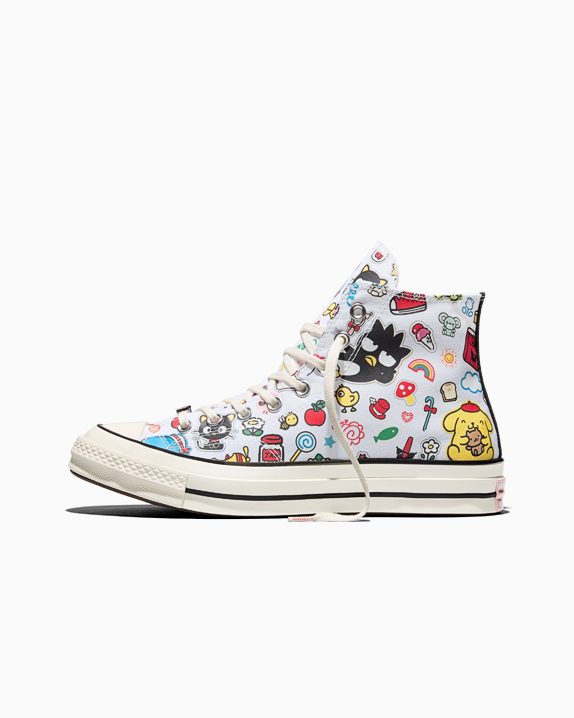 HELLO KITTY CHUCK 70 HI WHITE/PINK/GREEN